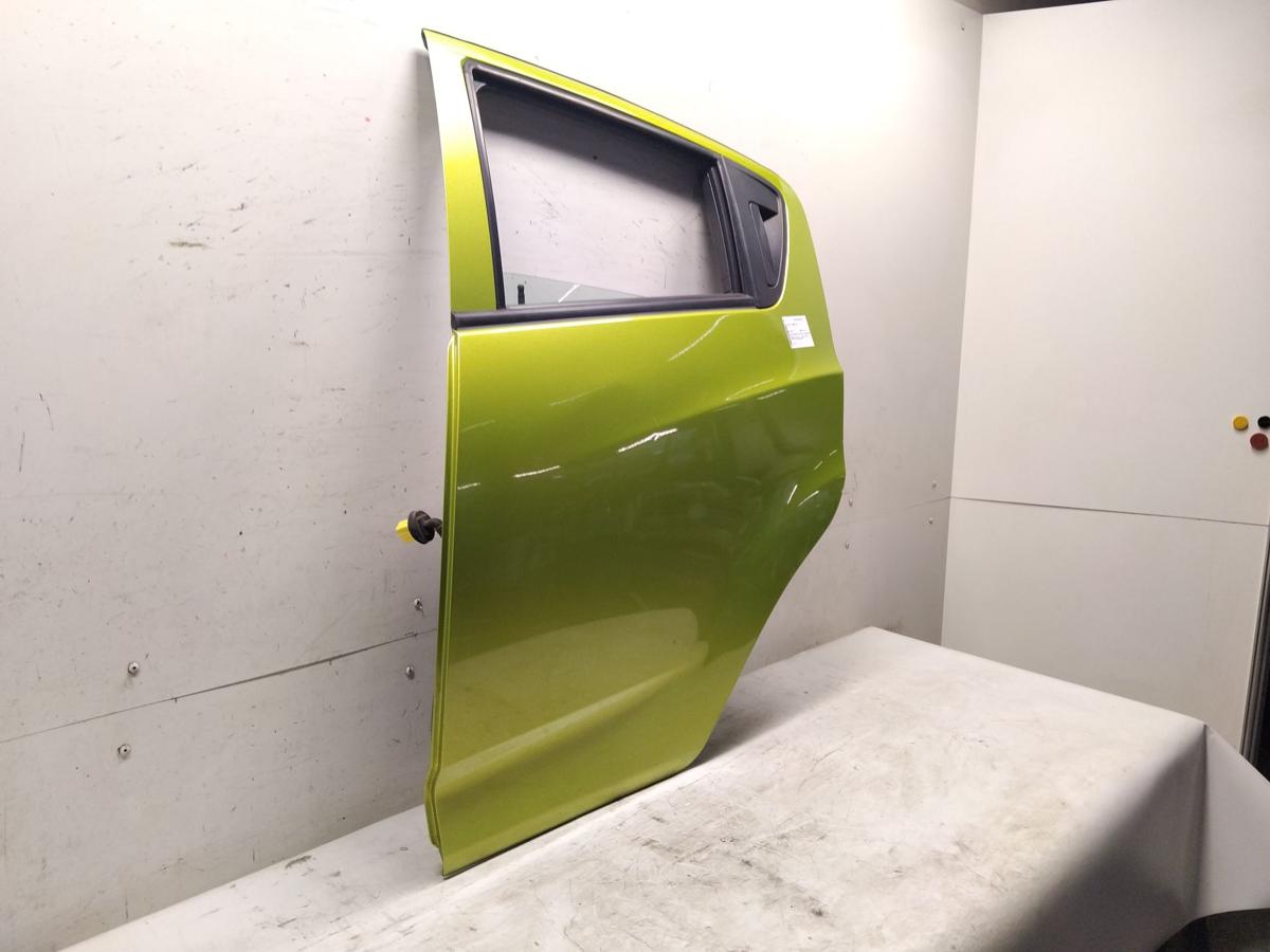 Chevrolet Spark M300 original T&uuml;r hinten links Gr&uuml;nmetallic GJT BJ2012