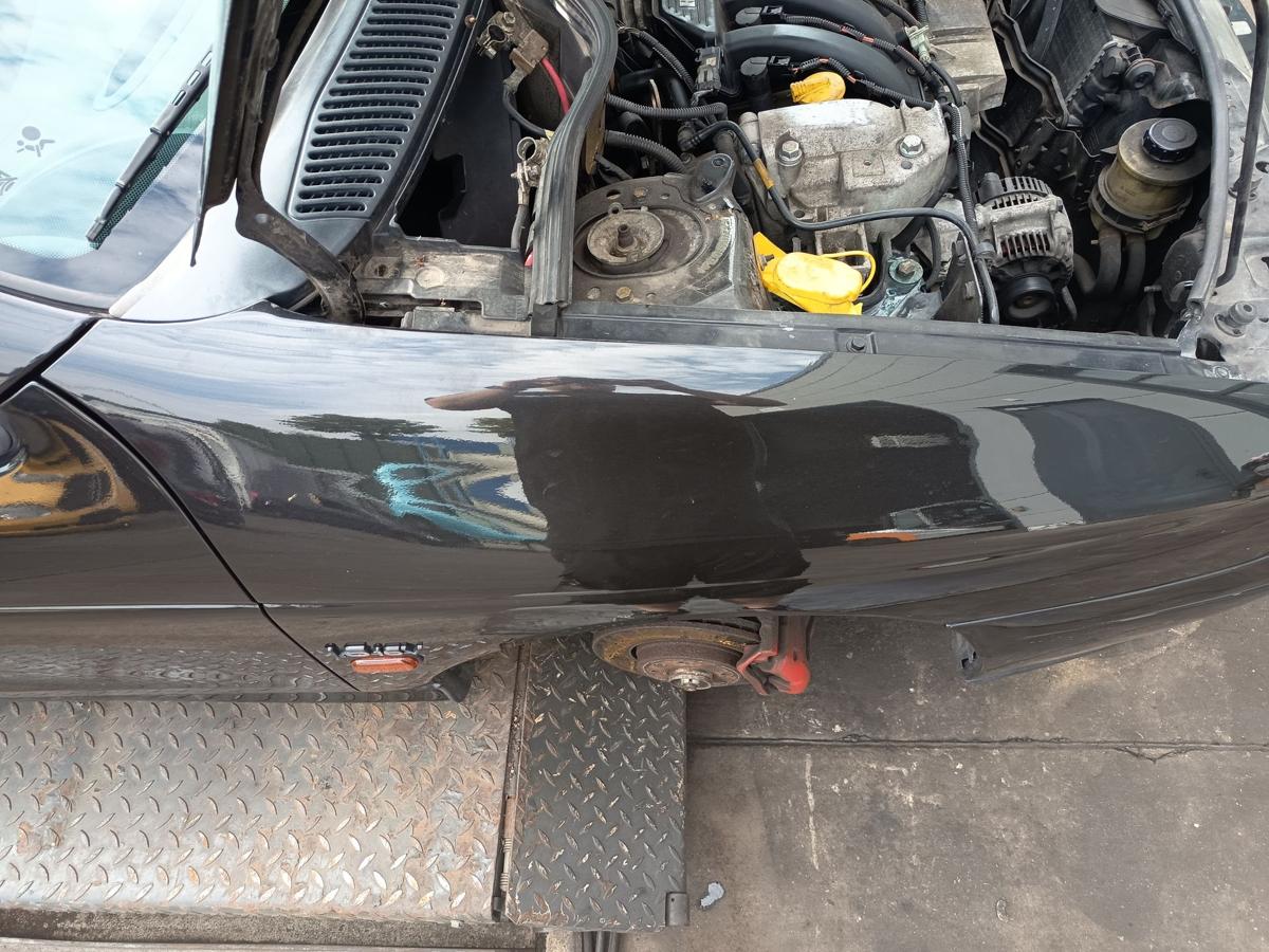 Renault Megane I Cabrio original Kotfl&uuml;gel rechts MV676 Noire Nacre Bj 1999