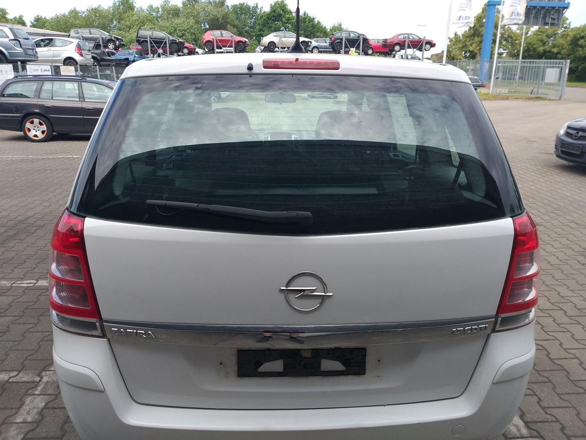Opel Zafira B original Heckklappe mit Heckscheibe Z40R Schnee Weiss Bj.2009