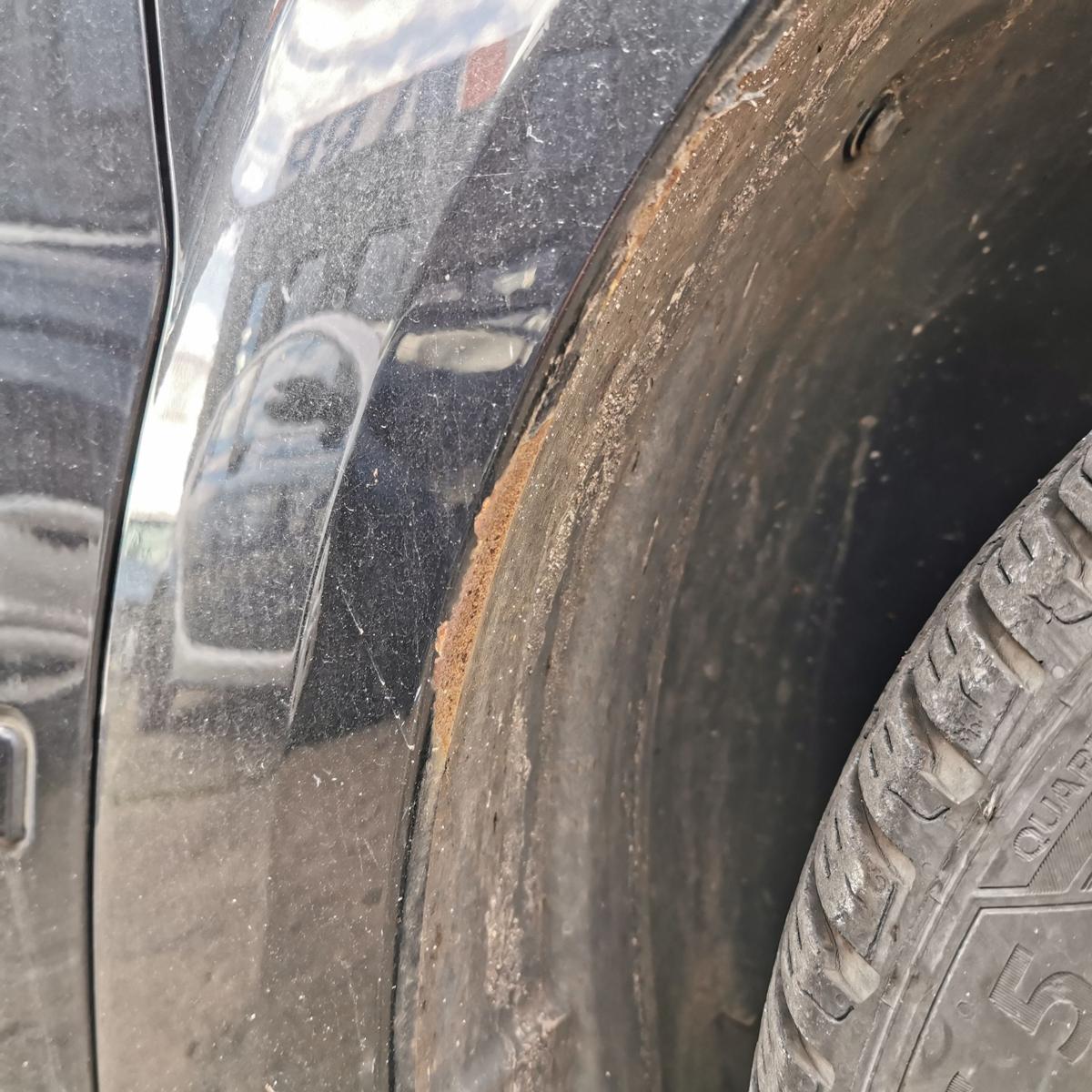 Citroen C2 J Kotflügel Fender Seitenwand vorn rechts EXY Onyxschwarz