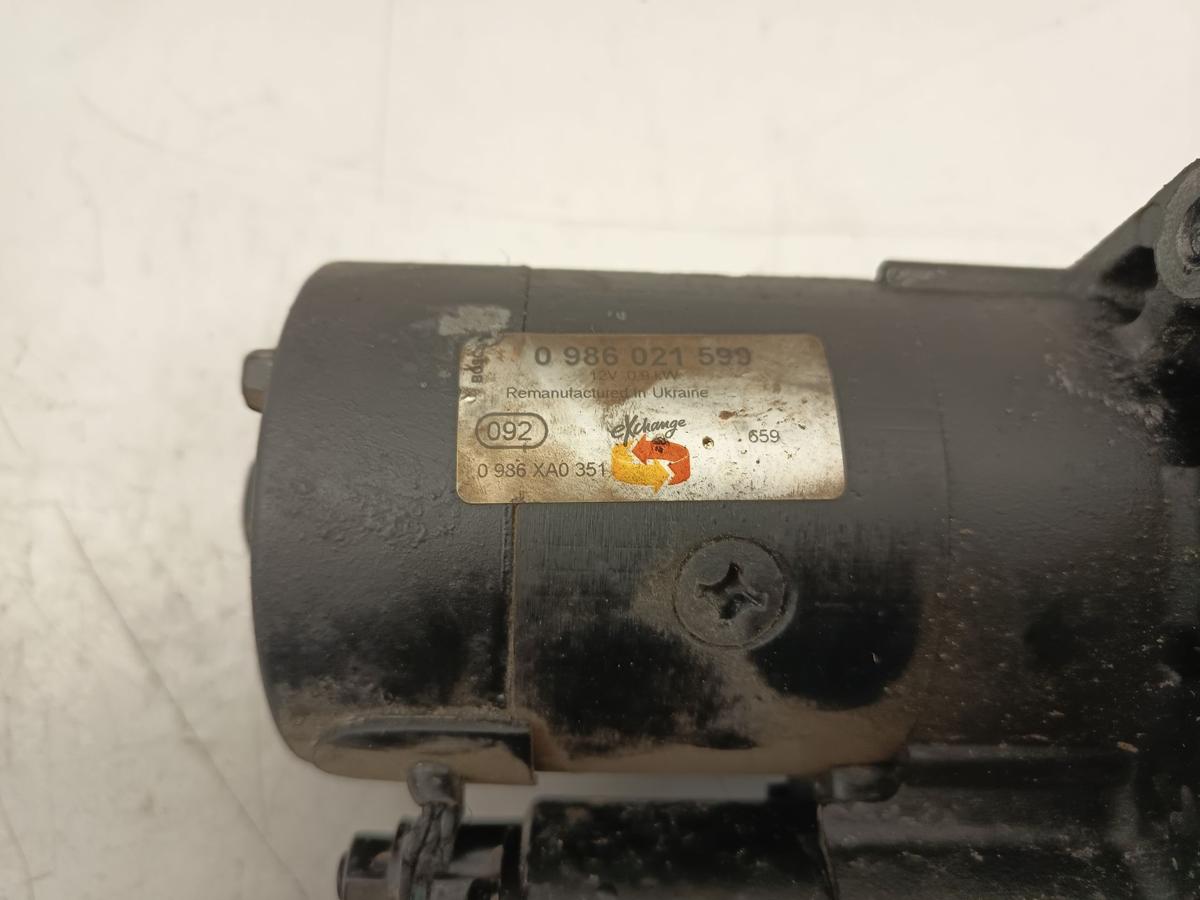 Fiat Punto 199 Anlasser Starter 1.2l 48kW Benzin Baujahr 2009
