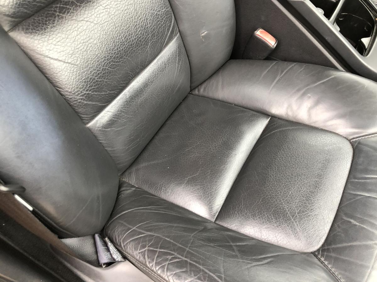 Volvo V70 Typ B Sitz vorn rechts Beifahrersitz Vollleder schwarz ohne Heizung