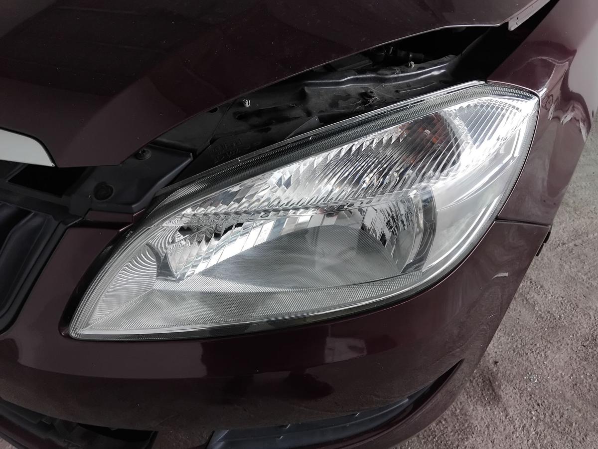 Skoda Fabia 2 5J Facelift original Scheinwerfer links Hella mit LWR BJ2013