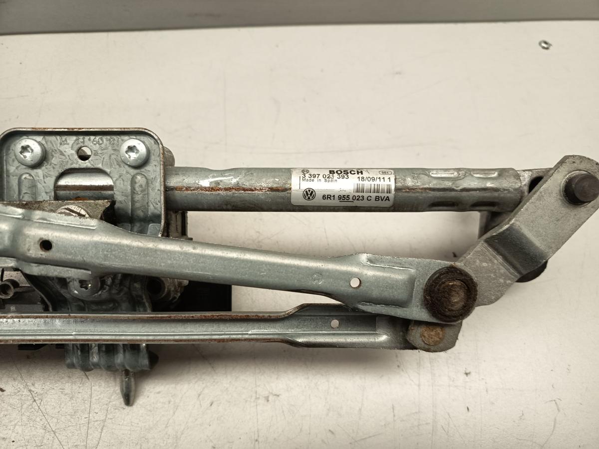 Seat Ibiza 6J Kombi original Wischermotor vorne mit Gest&auml;nge Baujahr 2011