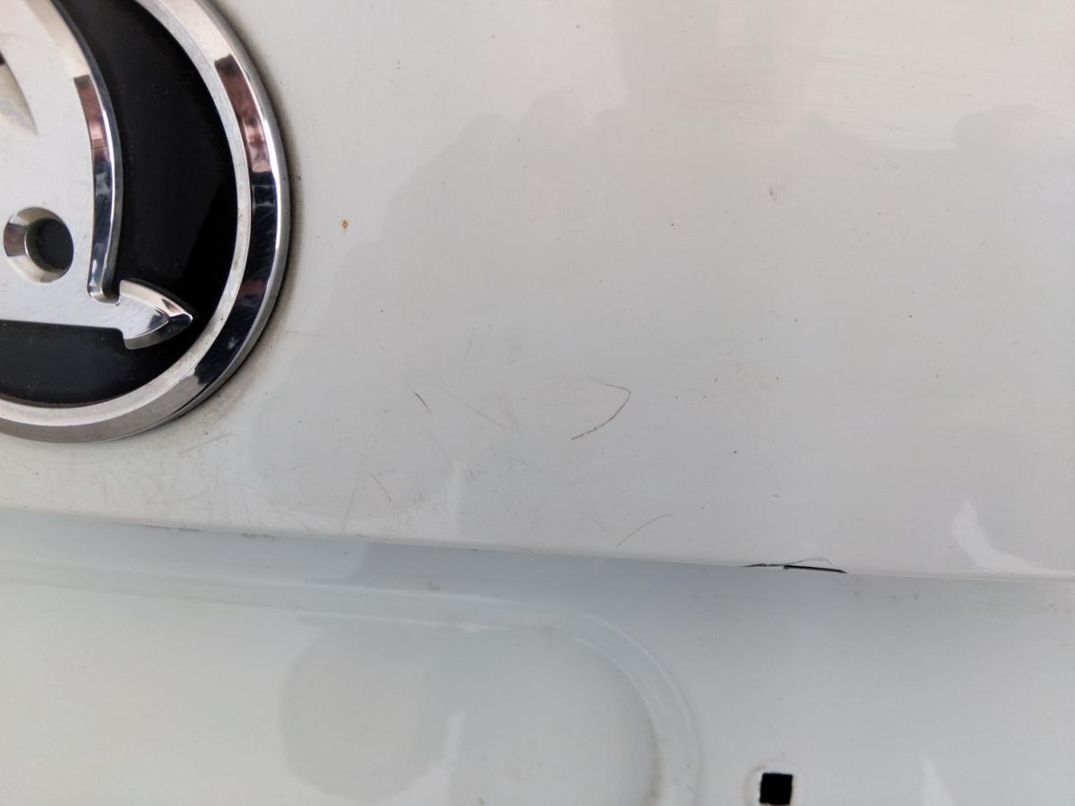 Skoda Fabia 3 III NJ Heckklappe LF9F Laser White mit Scheibe Steilheck BJ2014