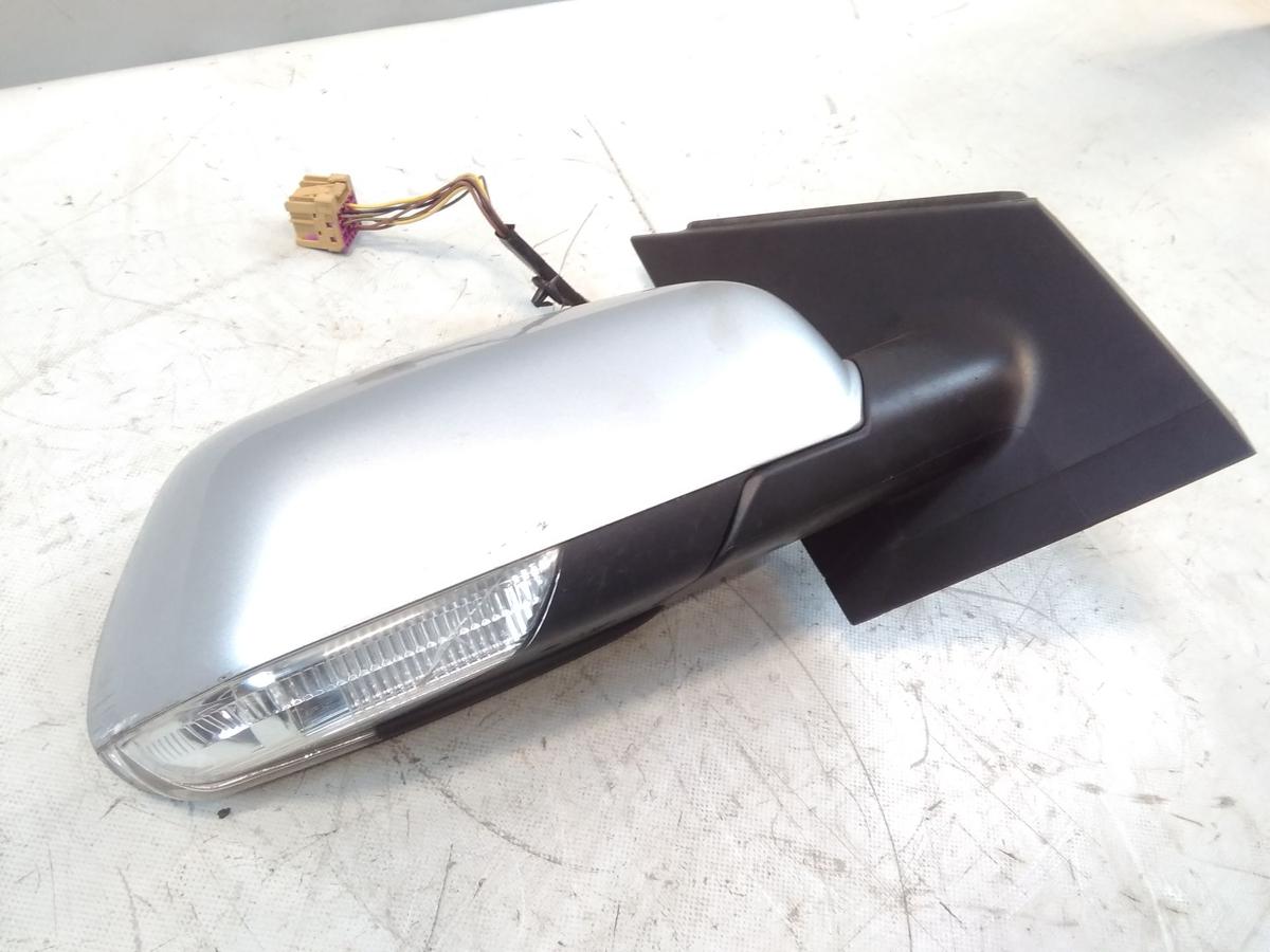 VW Polo 9N3 orig Au&szlig;enspiegel rechts elektrisch&beheizt 7pol BJ2007 LA7W reflexsilber