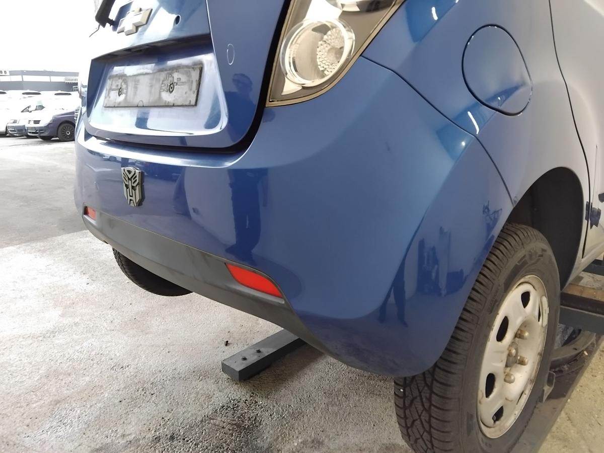 Chevrolet Spark M300 orig. Sto&szlig;stange Sto&szlig;f&auml;nger hinten BJ2012 GCT Moroccan Blue