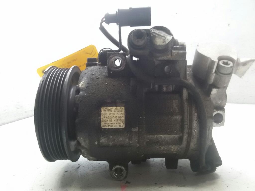 VW Polo 6R Klimakompressor 6Q0820808G 4471908909 DENSO 1.2 44kw BJ2009