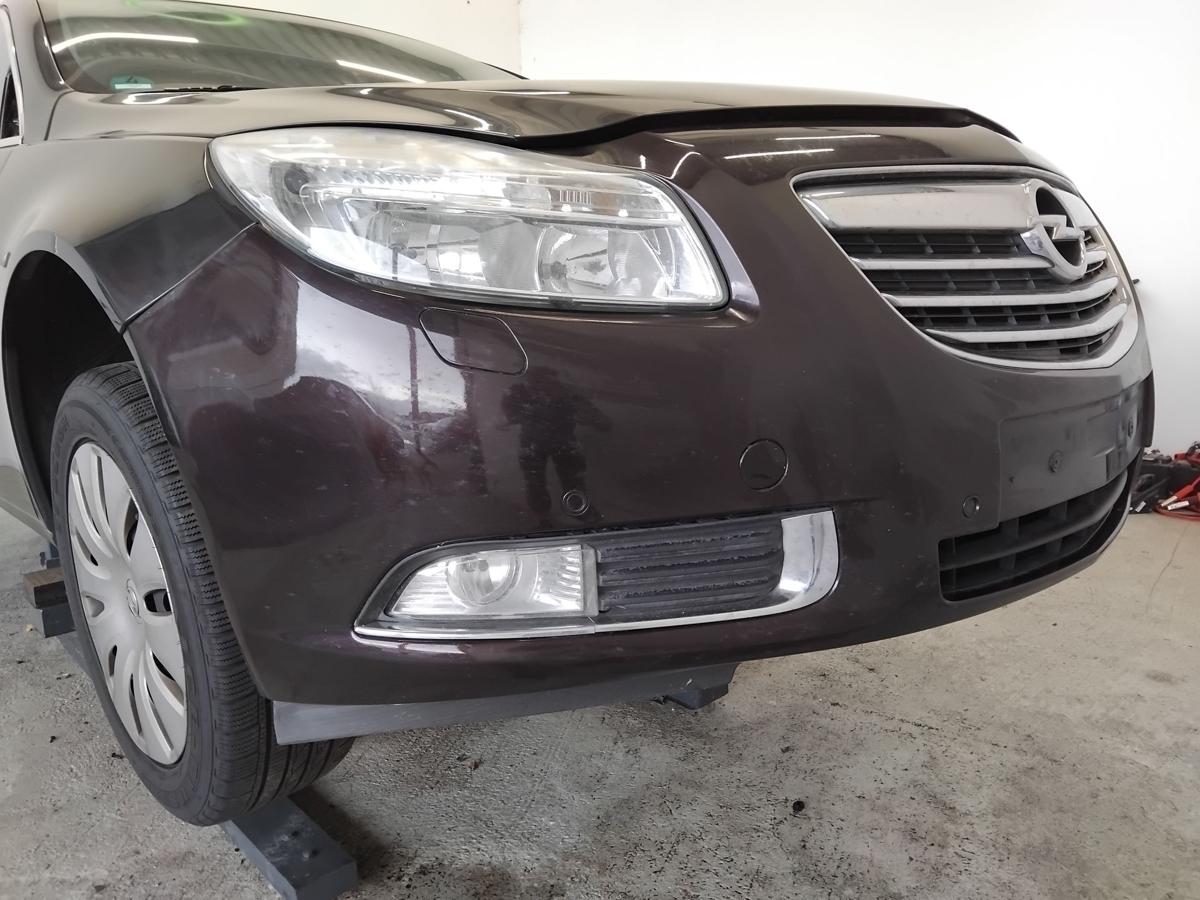 Opel Insignia A original Stoßstange Stossfänger vorn SRA PDC BJ2011 GOP Mahagonibraun