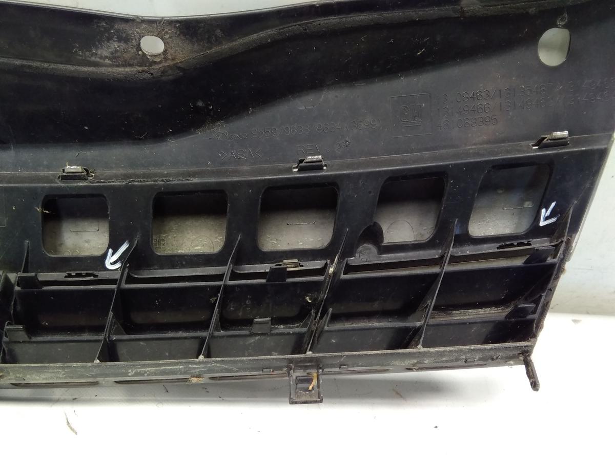 Opel Astra H original Kühlergrill schwarz/chrom BJ2006