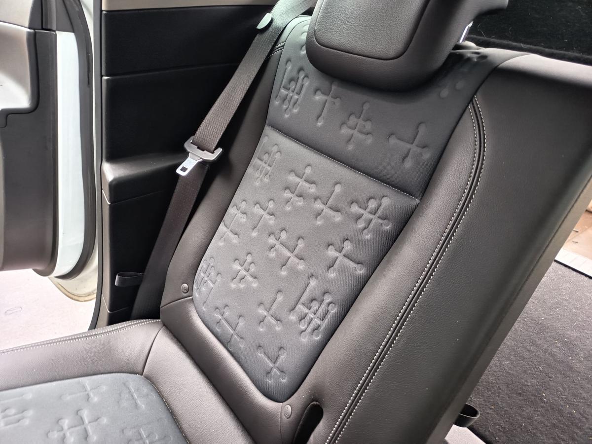 Opel Mervia B Sitzreihe 2 Fond komplett Stoff/Leder TABZ grau/anthrazit Bj 2012