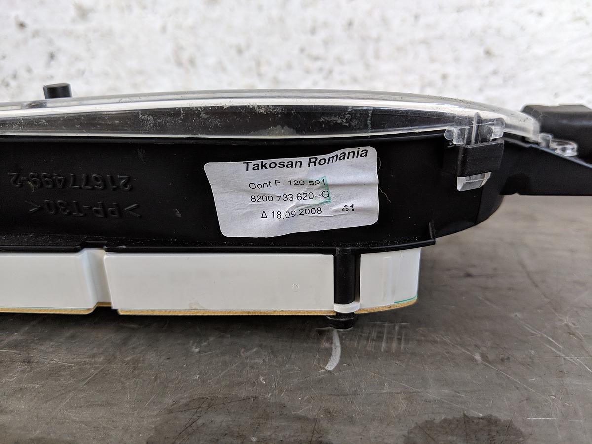 Dacia Sandero Kombiinstrument Tacho 8200733620