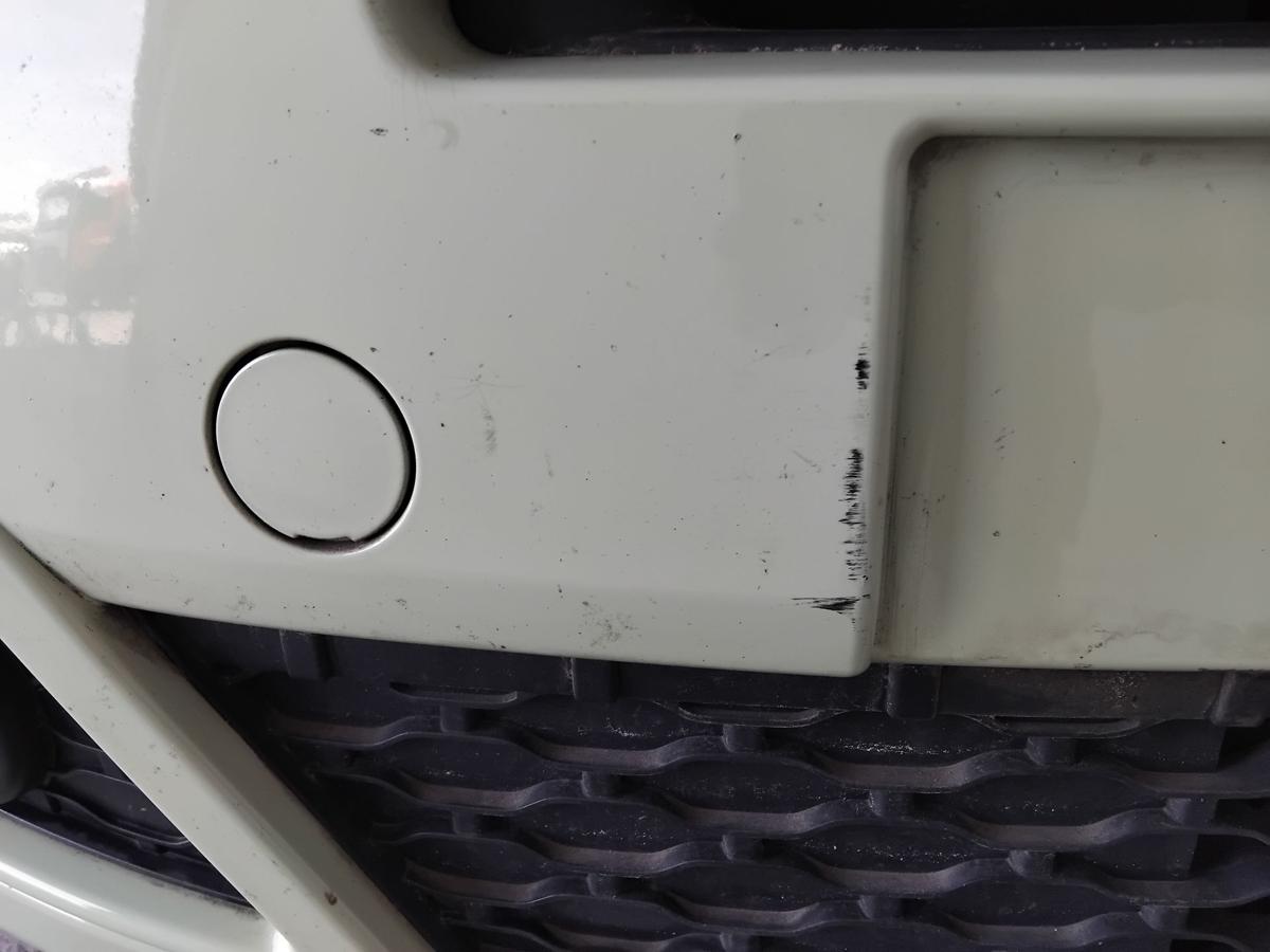 Renault Twingo 2 original Sto&szlig;f&auml;nger Sto&szlig;stange vorn DVF97 Pastellgelb BJ2008