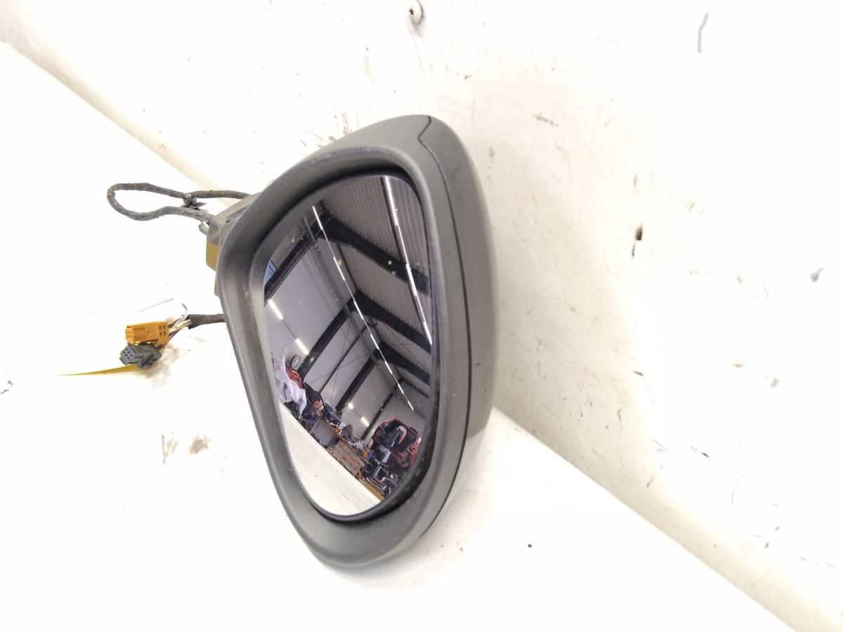 Peugeot 207 orig Au&szlig;enspiegel rechts EXL Nachtschwarz elektrisch beheizt BJ2006