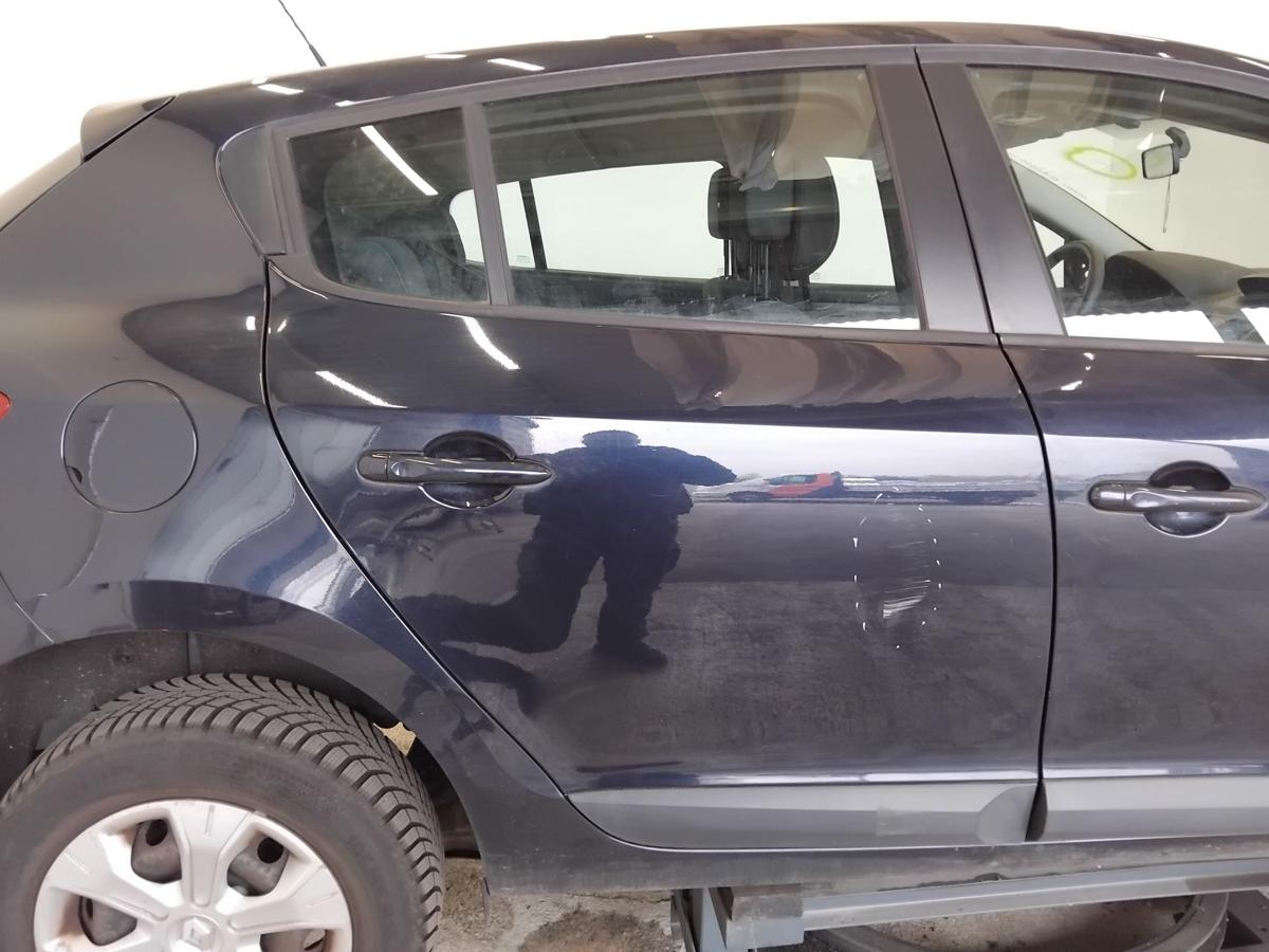 Renault Megane 3 T&uuml;r hinten rechts NV472 Bleu Crepuscule 5t&uuml;rig Flie&szlig;heck BJ2009