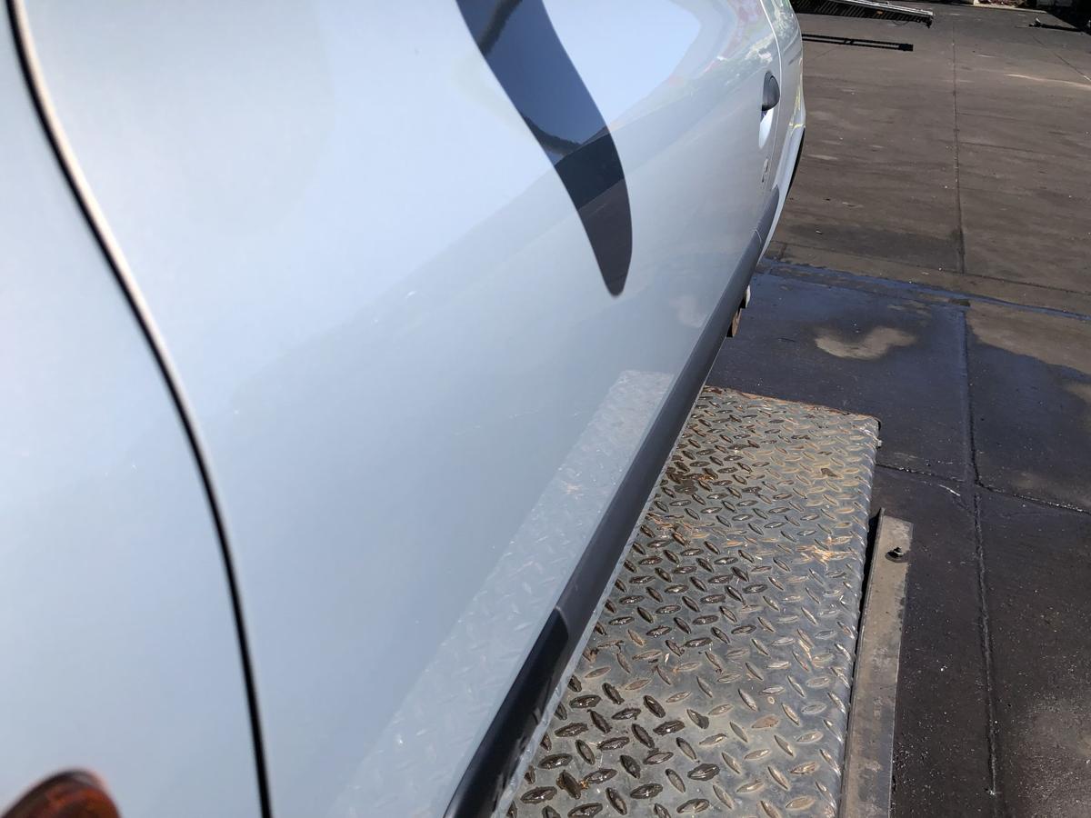 Renault Clio B Phase II original Tür links Fahrer MV632 Gris Boreal Bj 2003