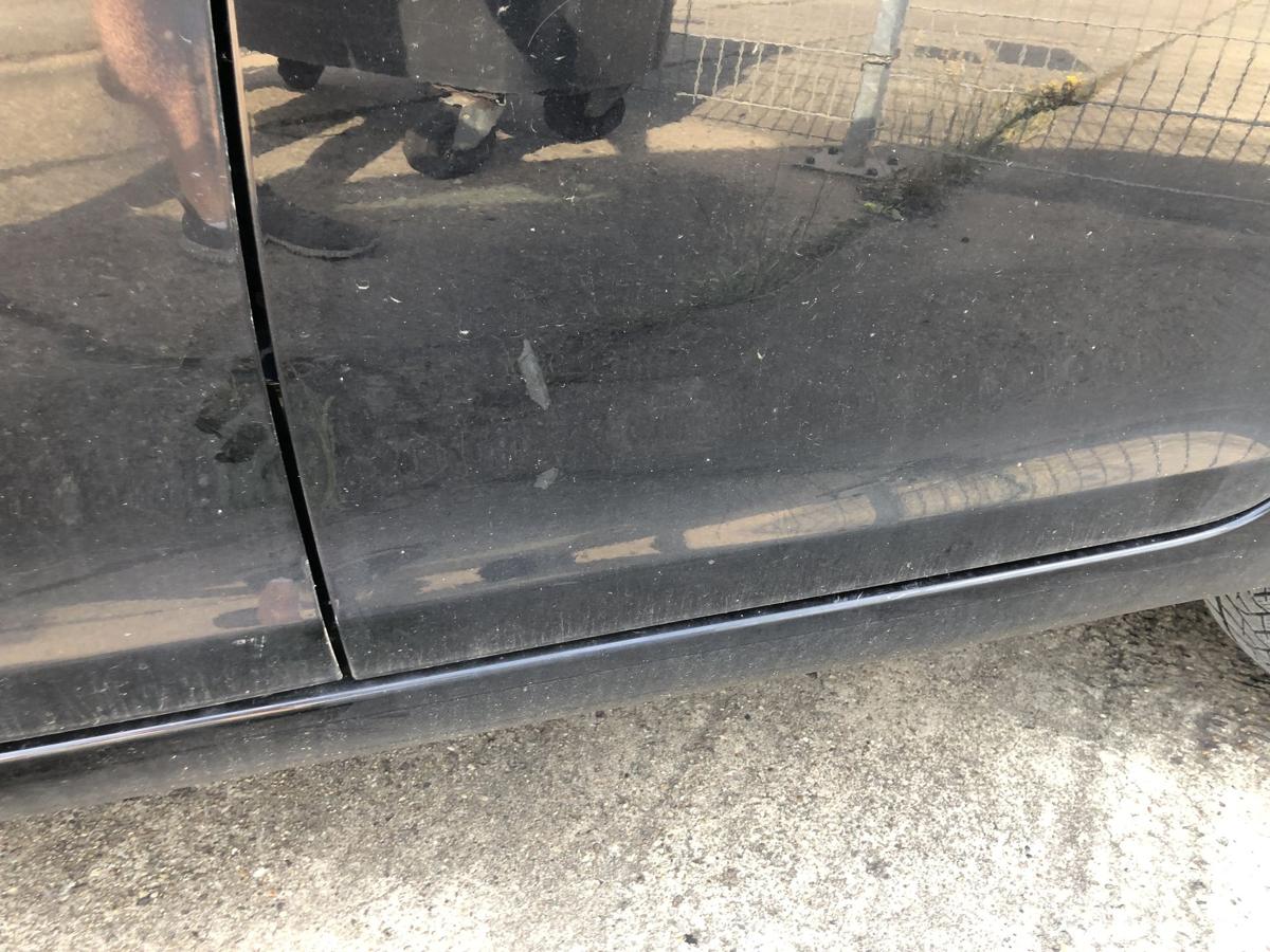 VW Jetta 1K Tür hinten links Fondtür im Rohbau LC9X Deep Black Perl