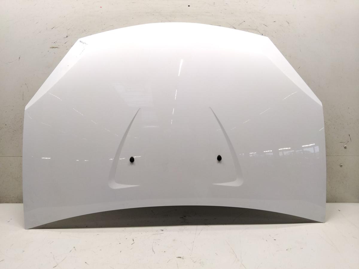 Dacia Sandero 1 original Motorhaube arktiswei&szlig; OV369 Bj.2009