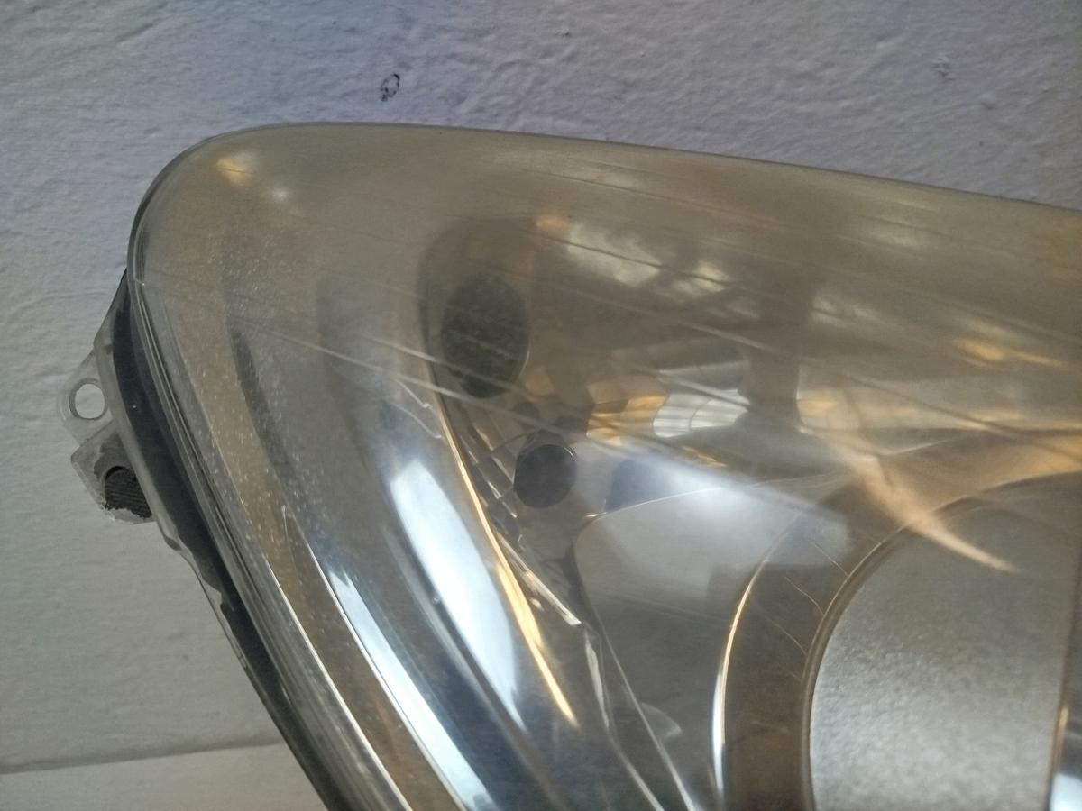 Opel Corsa D Scheinwerfer rechts Frontscheinwerfer Halogen Lampe OEM tr&uuml;b