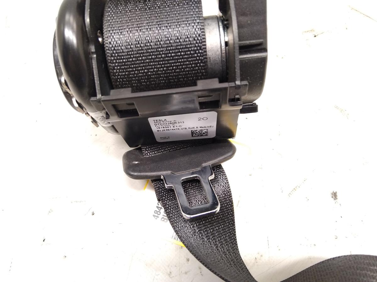 Tesla Model Y original Sicherheitsgurt hinten schwarz 1616501E1C BJ2023