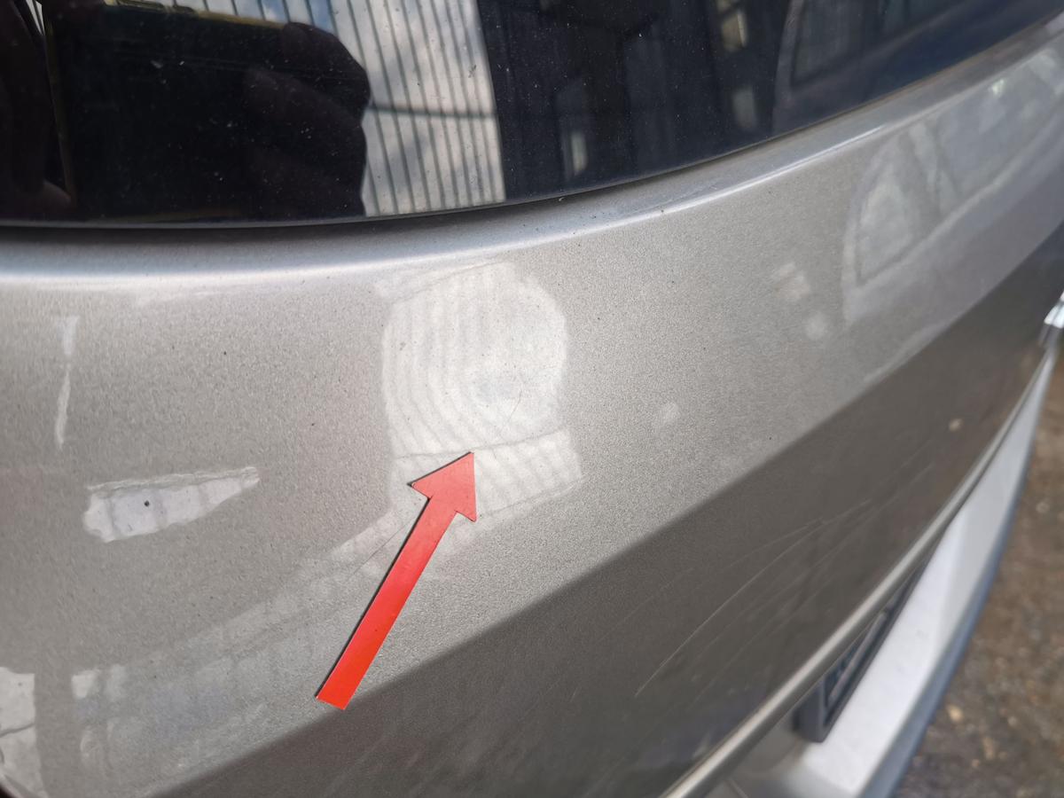 Renault Modus Heckklappe Klappe Deckel hinten mit Scheibe TEHNK Atacama Beige