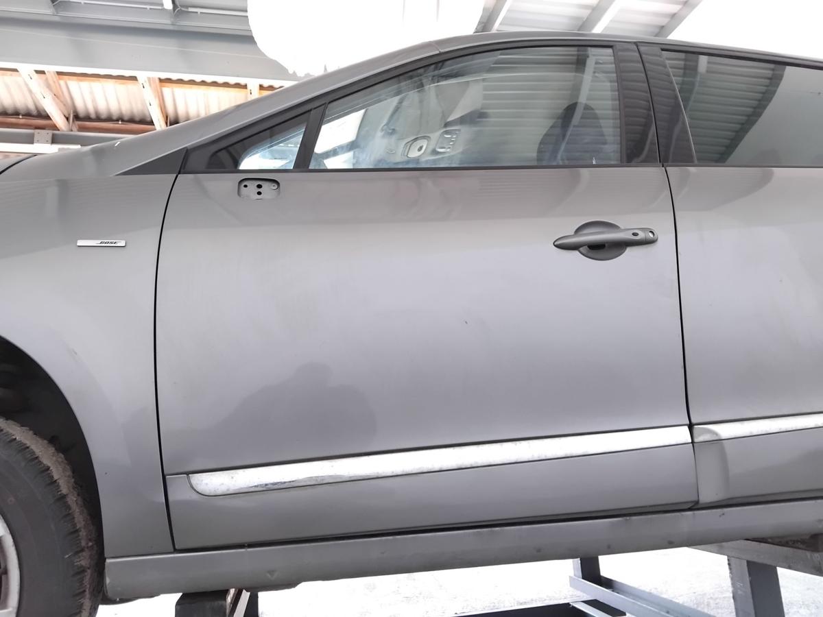 Renault Grand Scenic III T&uuml;r vorn links Fahrert&uuml;r TEKNG Gris Cassiop&eacute;e BJ2012