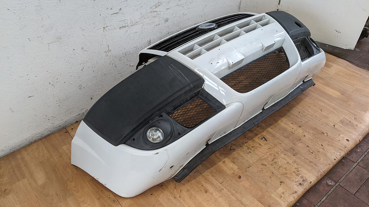 Fiat Doblo 223 Stossfänger Stossstange Bumper vorn Nebel 249-BIANCO Weiss