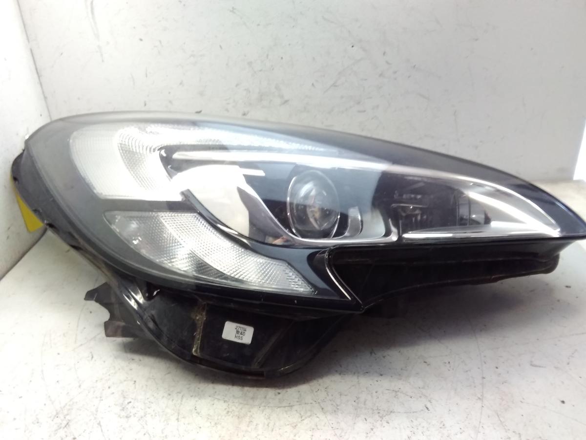 Opel Corsa E original Bi Xenon Scheinwerfer rechts besch&auml;digt Bj.2015