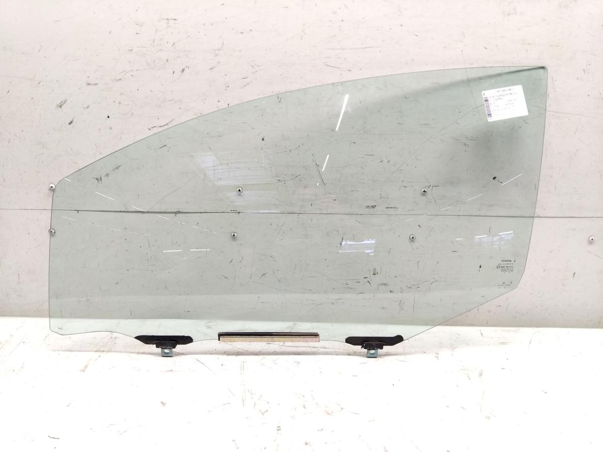 Toyota Yaris 2 XP9 original T&uuml;rscheibe vorn links 3t&uuml;rig gr&uuml;ncolor BJ2011