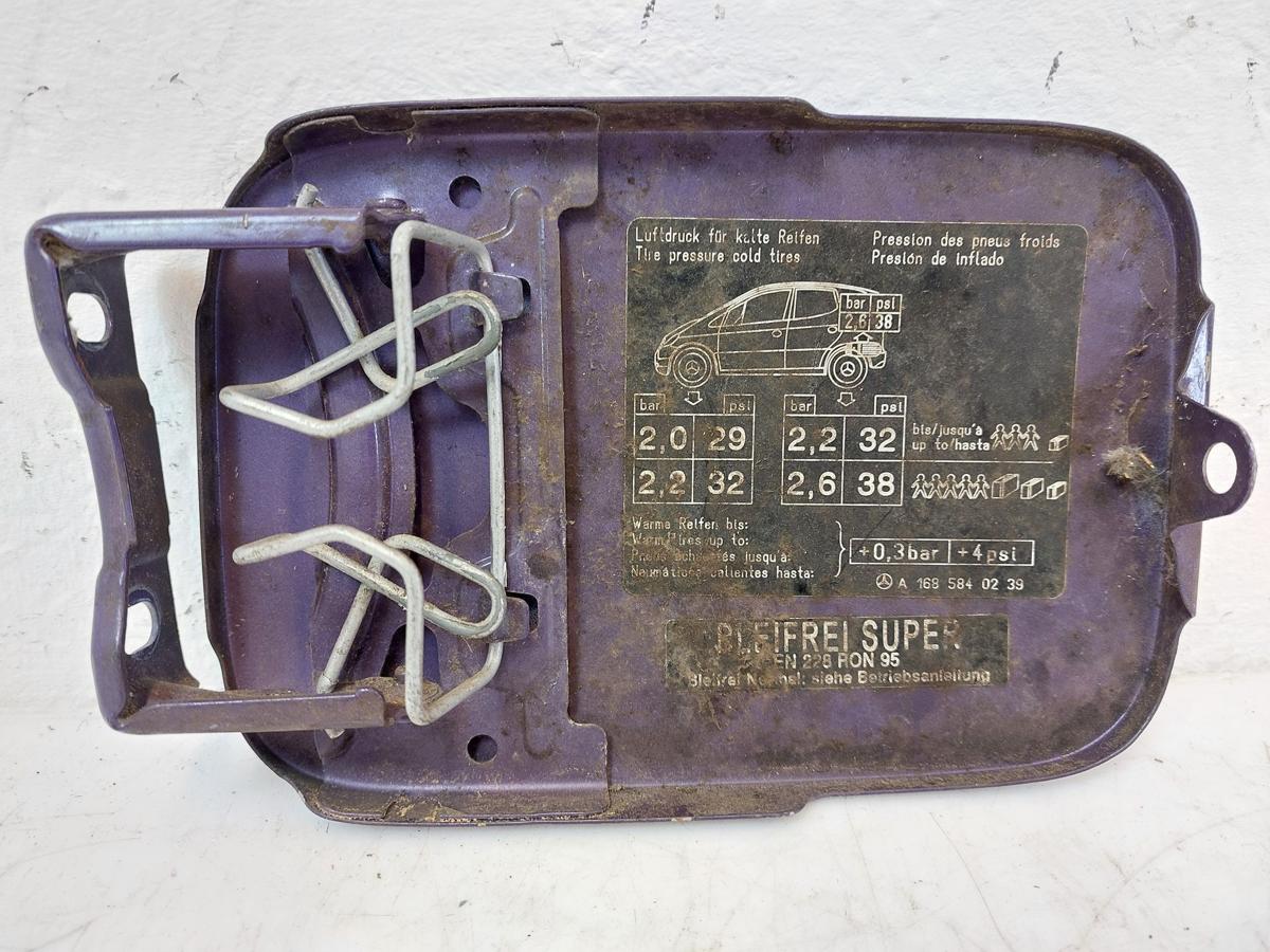 Mercedes A Klasse W168 Tankdeckel Tankklappe Tankverschluss Metall
