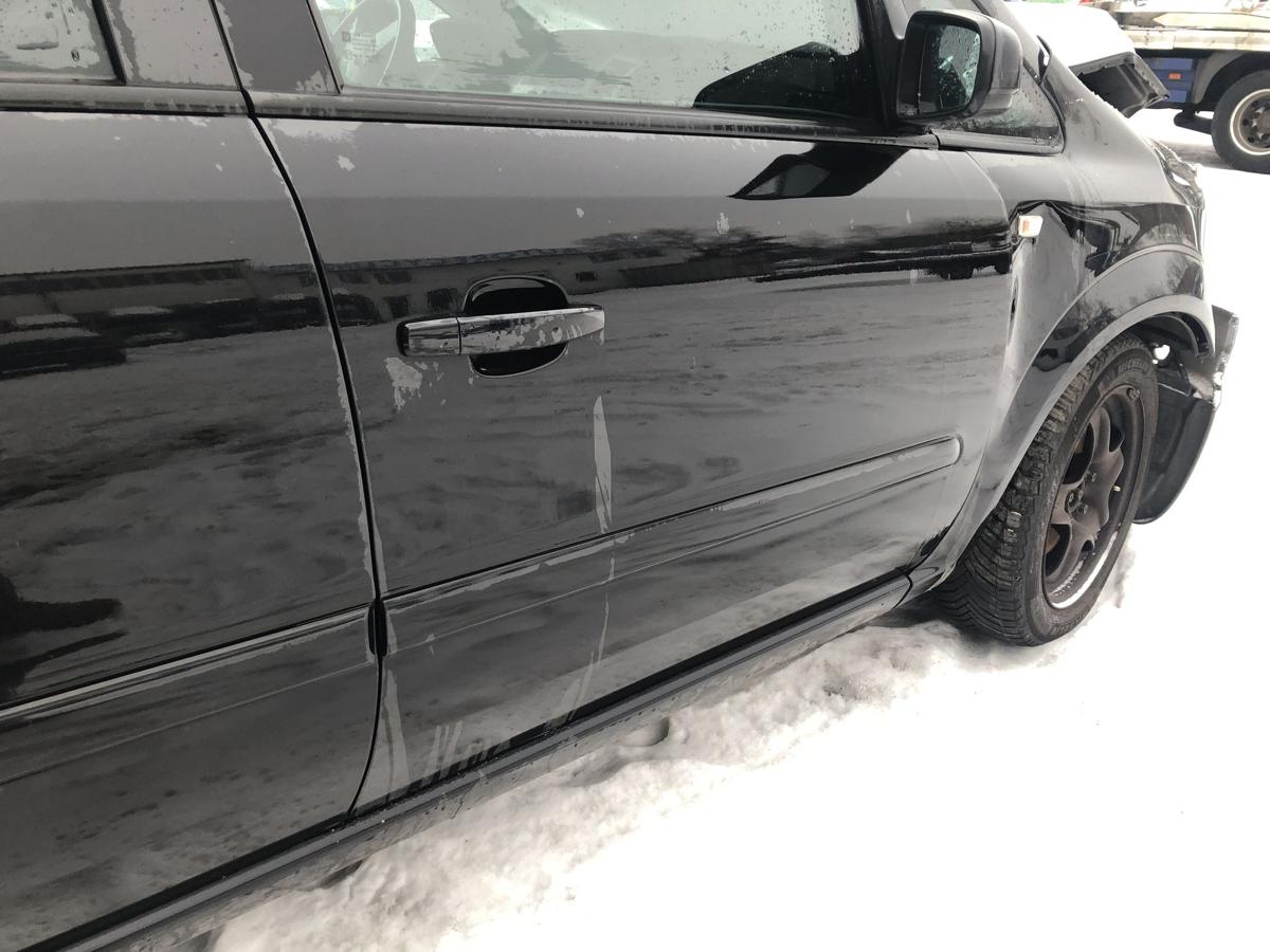 Opel Zafira B T&uuml;r vorne rechts Fahrert&uuml;r Rohbau Autot&uuml;r 2HU Saphirschwarz