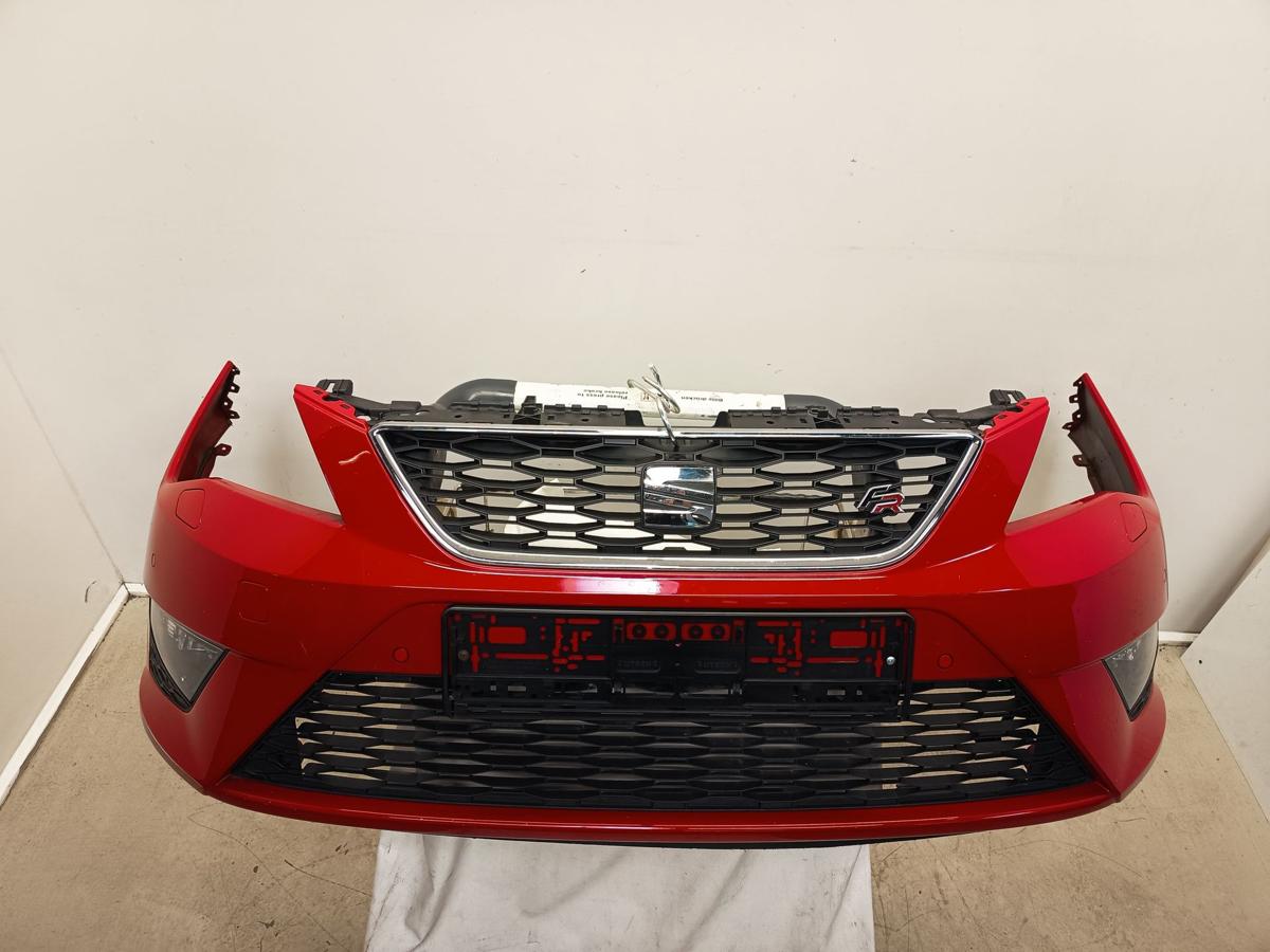 Seat Leon ST FR 5F orig Stoßstange Stoßfänger vorn mit PDCSWR LS3H -Rot Bj 2015