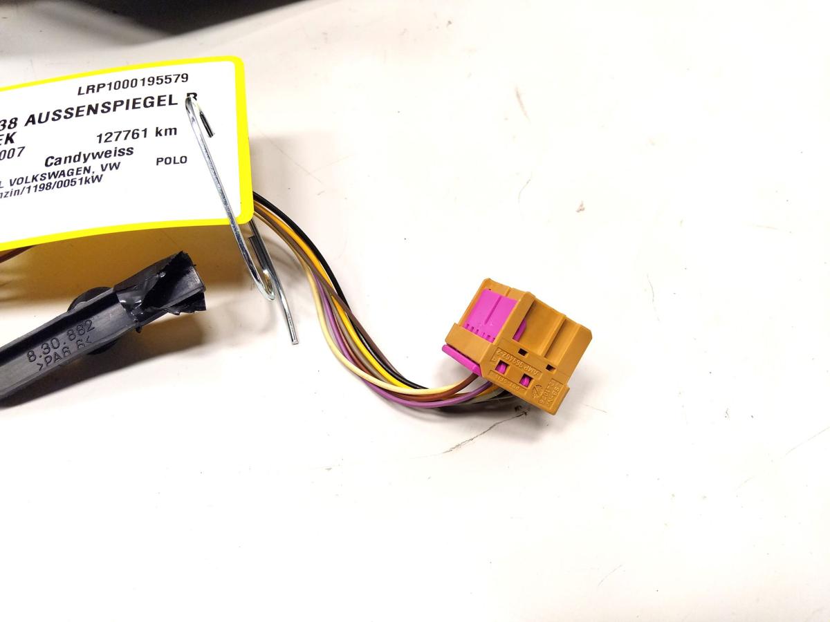 VW Polo 9N3 original Außenspiegel rechts elektrisch und beheizt Bj.2007