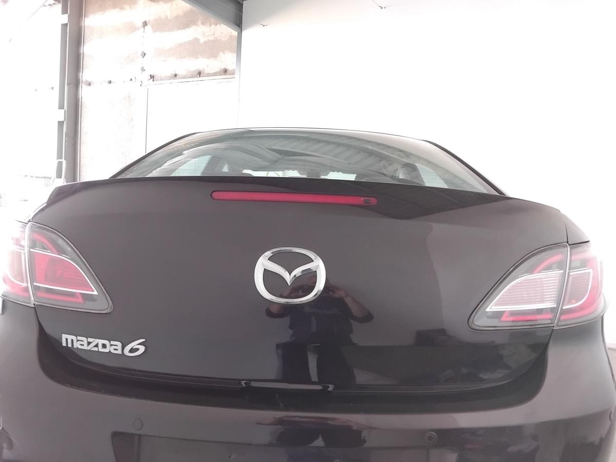 Mazda 6 II GH Limo Stufenheck Heckklappe Heckdeckel weinrotmetallic BJ2010