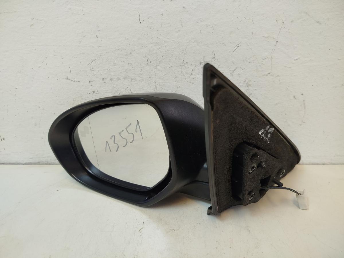 Mazda 3 BL Au&szlig;enspiegel links Spiegel elekt Anklapp Totwinkelanzeige graumet.