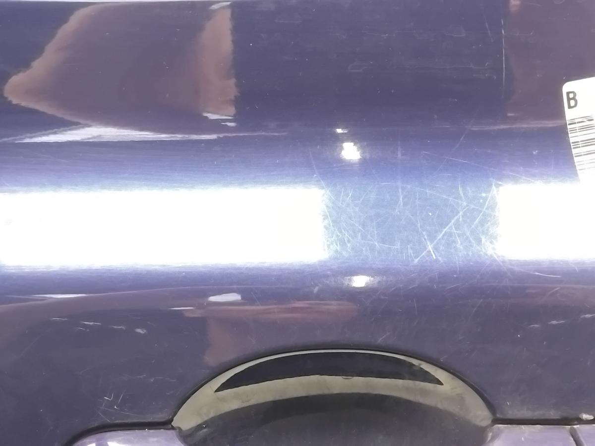 Nissan Micra K12 original T&uuml;r vorn links BW6 Dark Blue Metallic 5t&uuml;rig BJ2003