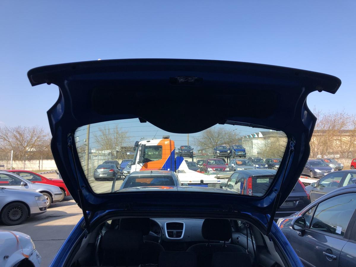 Peugeot 206+ Heckklappe mit Scheibe Kofferklappe Heckdeckel KGS Bleu Ipanema