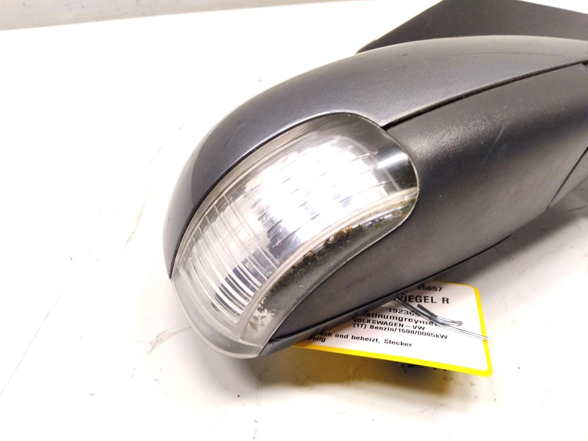 VW Touran 1T orig.Au&szlig;enspiegel rechts elektrisch&beheizt BJ2006 LD7X platinumgreymet.