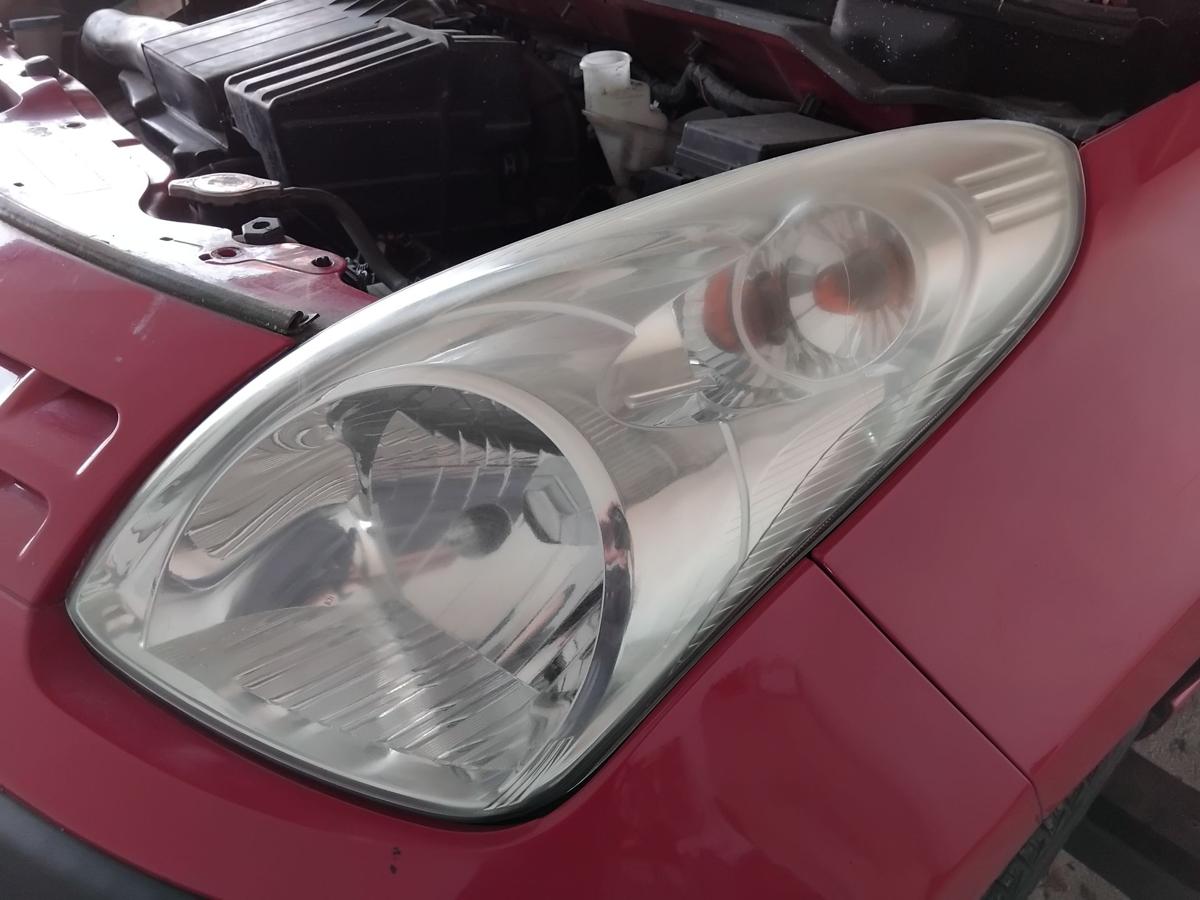 Nissan Pixo original Scheinwerfer links Halogen mit LWR BJ2010 tr&uuml;b