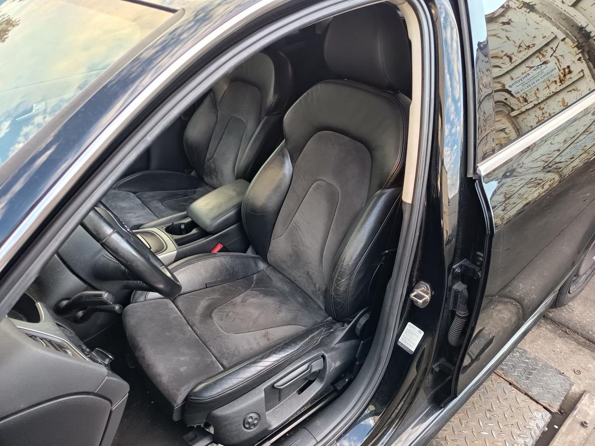 Audi A4 B8 8K original Sitz vorn links Fahrer Alcantara/Leder soulschwarz Bj2009
