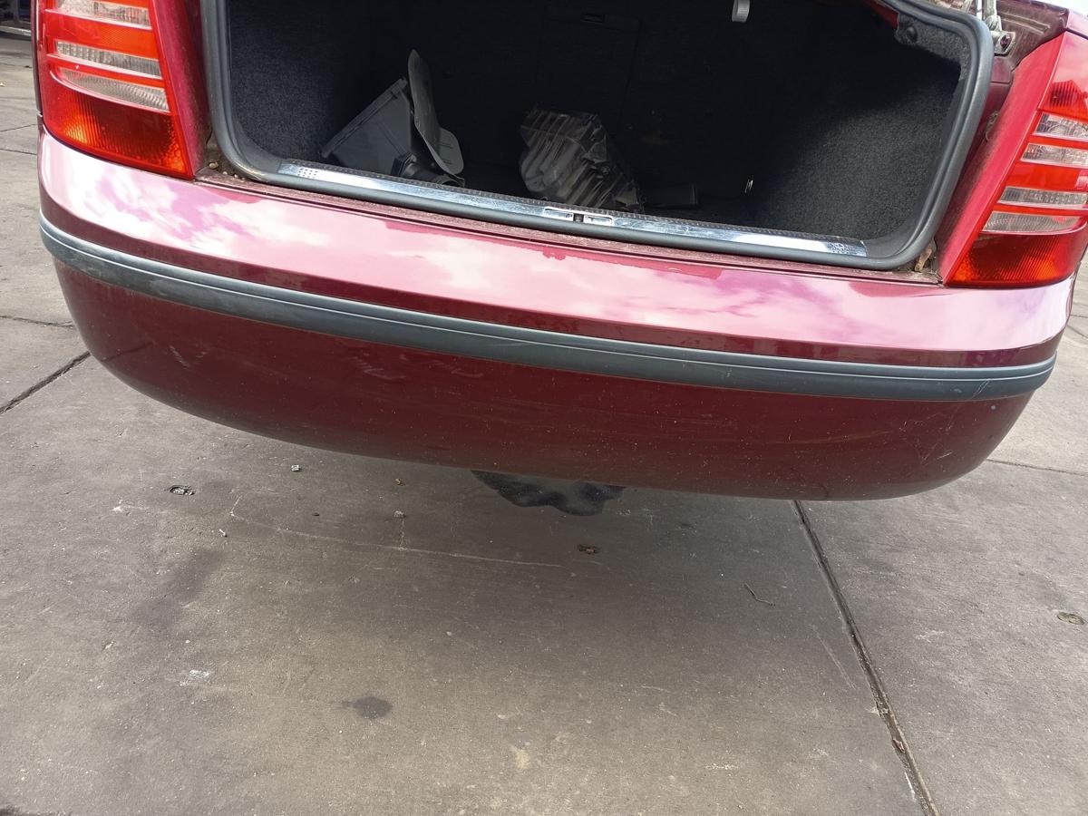 Skoda Superb 3U original Sto&szlig;stange hinten LF3V Sensual Rot Bj 2002