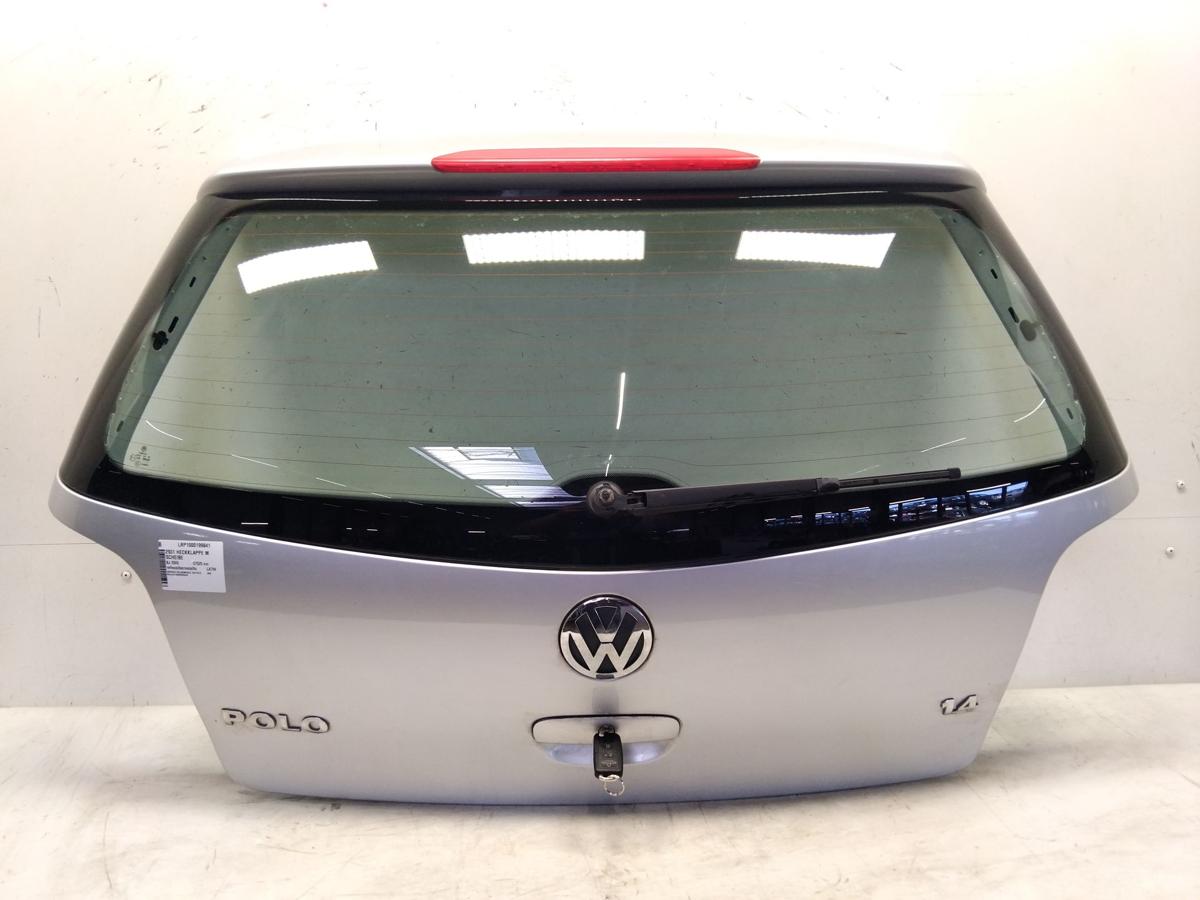VW Polo 9N3 Heckklappe reflexsilbermetallic LA7W mit Heckscheibe Bj.2006