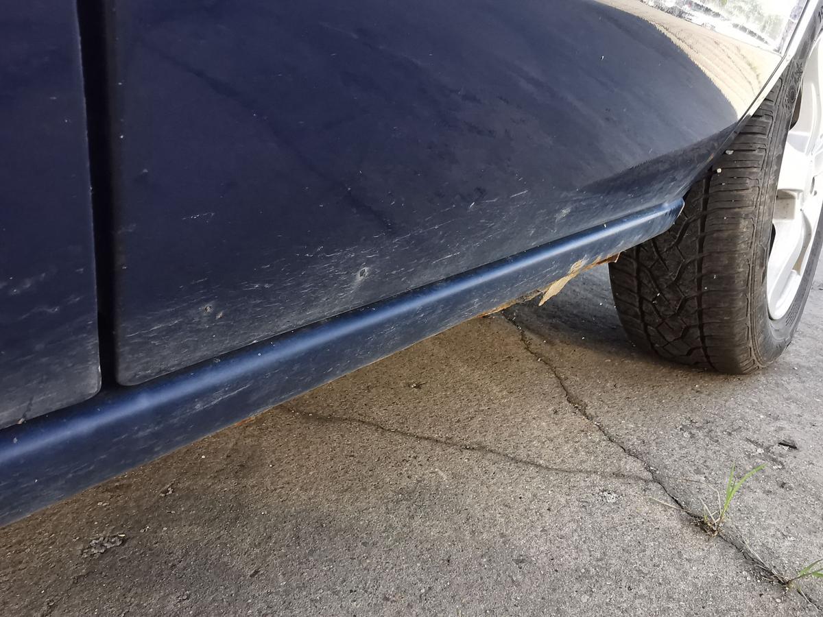 Ford Fusion JU2 Tür Autotür Rohbautür Fondtür hinten links Blazer Blau DELLE