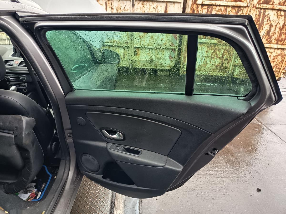 Renault Megane III Kombi orig T&uuml;r Roht&uuml;r hinten rechts TEKNG grau Bj 2010