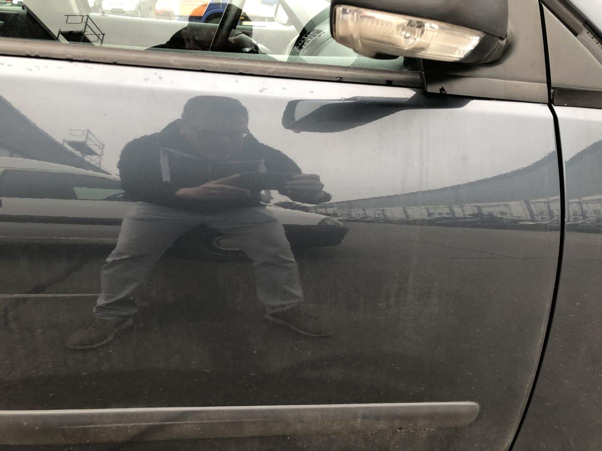 VW Polo 9N3 T&uuml;r vorn rechts Beifahrert&uuml;r im Rohbau 5 t&uuml;rer LC7V grau auch 9N1