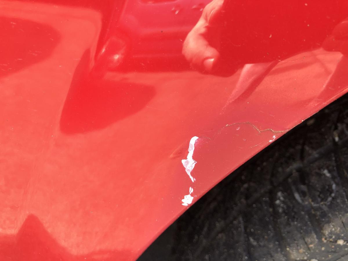 Renault Megane 2 II Grandtour Kotfl&uuml;gel vorn rechts Beifahrerseite OV727 Rot