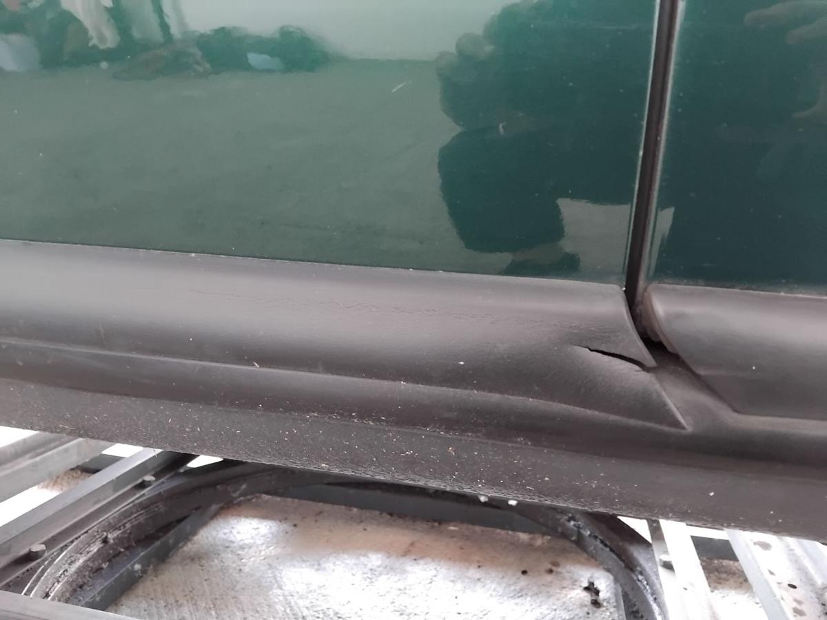 Audi A4 B5 Tür vorn links Fahrertür LZ6L Kaktusgrünmetallic Facelift BJ1999