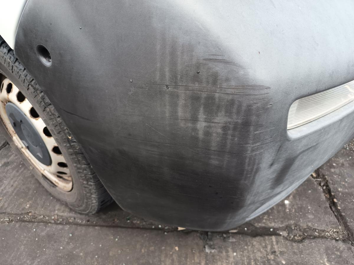 Opel Vivaro A original Sto&szlig;stange F&auml;nger vorn Front unlackiert Bj 2005