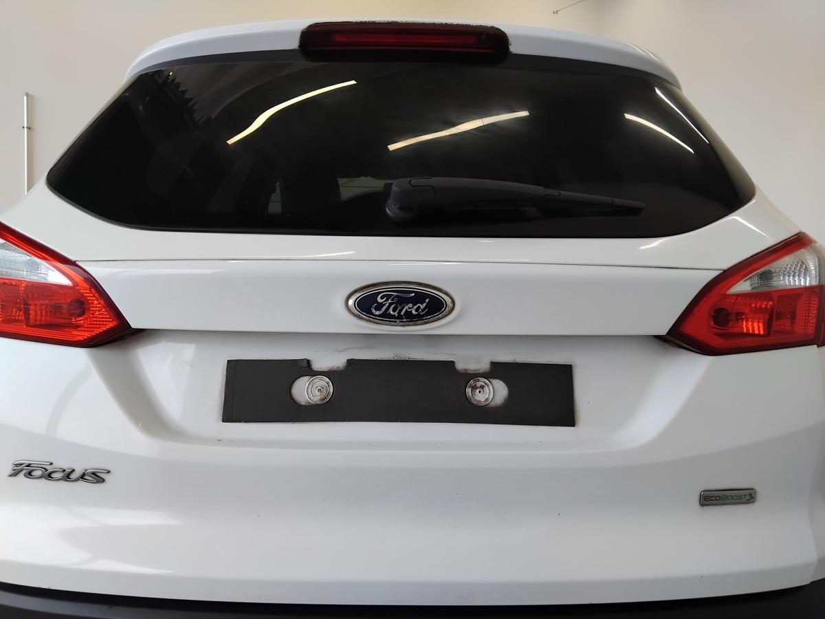 Ford Focus 3 DYB Kombi original Heckklappe frostwei&szlig; mit Scheibe BJ2013 Turnier
