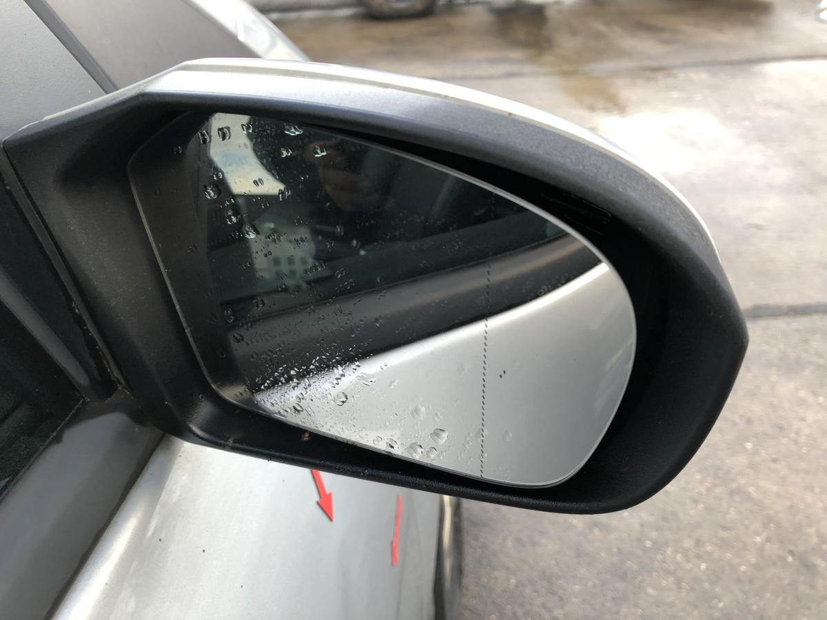 Mercedes A Klasse W169 Aussenspiegel rechts elek Seitenspiegel silber Spiegel